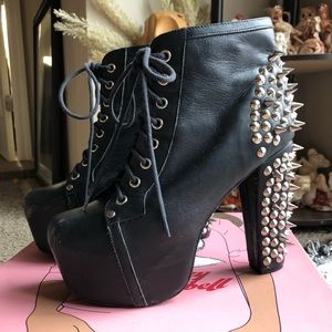 Jeffrey Campbell Spike Lolita Boots